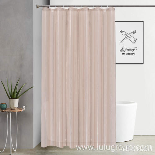 low price shower curtain with solid color